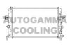 AUTOGAMMA 104300 Radiator, engine cooling